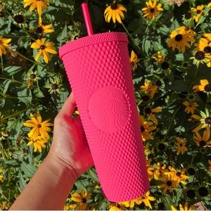 Starbucks pink tumbler